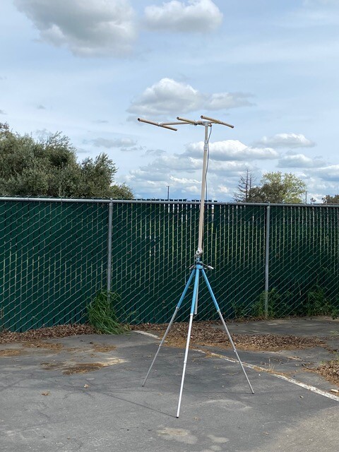 KK6MVJ yagi mounted